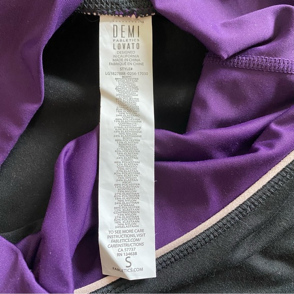 Demi Lovato for Fabletics size small leggings - Picture 7 of 8